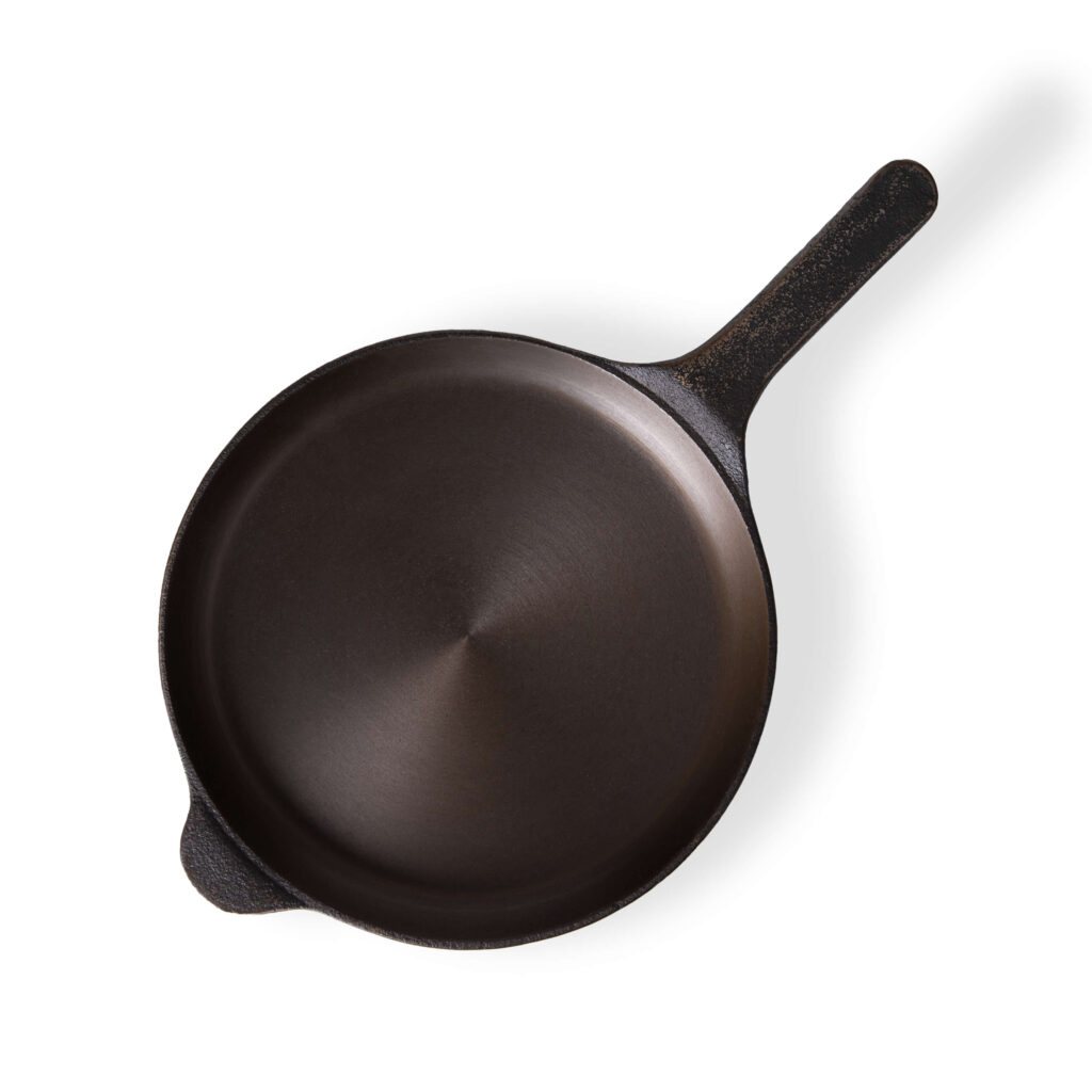 pre-seasoned-cast-iron-nutree-smooth-shallow-fry-pan-omlette-pan